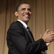 Comedian-in-Chief Barack Obama (YURI GRIPAS/AFP/Getty)